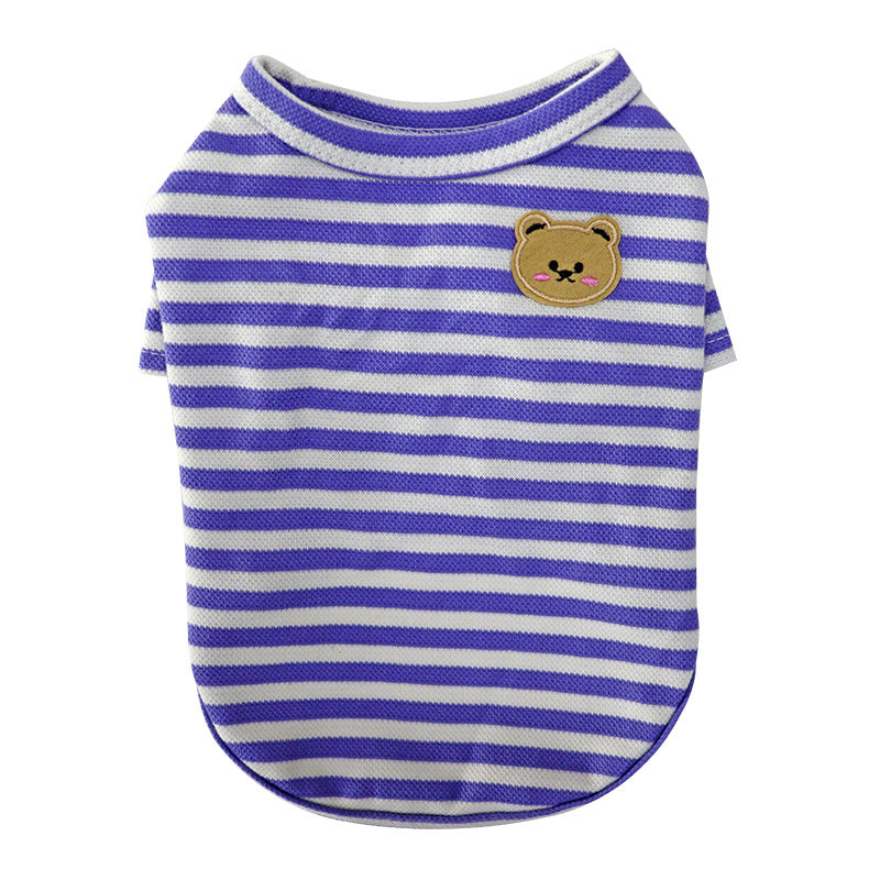 Summer Breathable Pet T Shirt Apparel