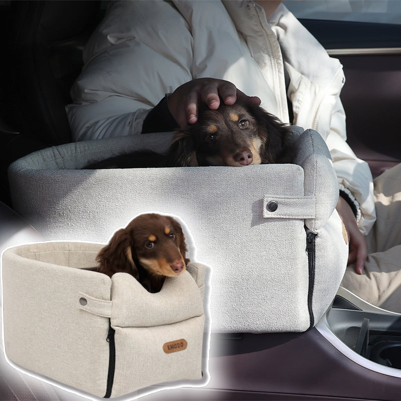 Pet Portable Car Seat Carrier Bed Safety Travel Bag