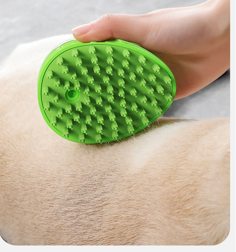 Pet Bath Massage Brush Grooming Rub Cleaning Tool