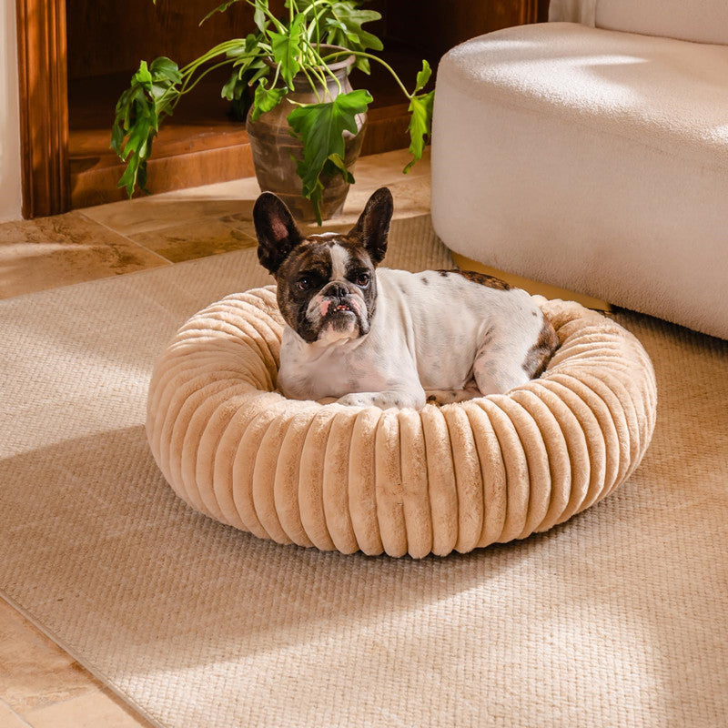 Plush Round Warm Pet Bed Fur Mat