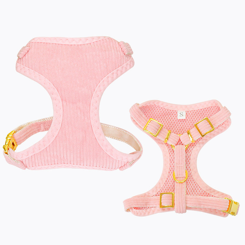 Pet Outdoor Harness And Leash Set