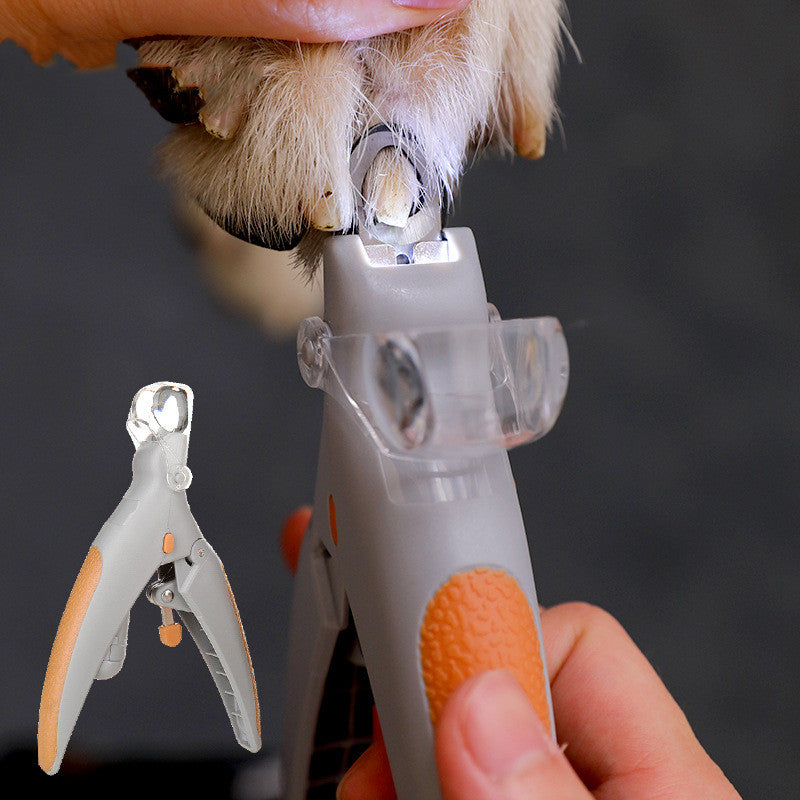 Pet LED Nail Clippers Scissors Grooming Tool
