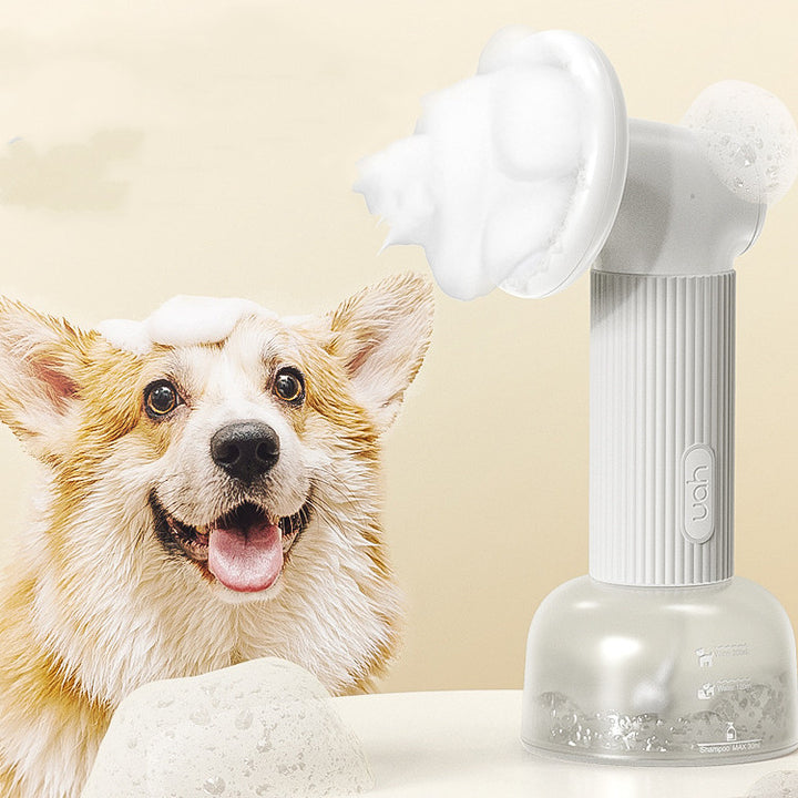 Pet Bubble Shower Gel Bath Cleaning Foam Tool