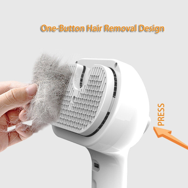 Pet Self Cleaning Dematting Grooming Comb Brush Tool