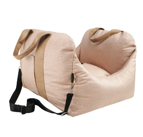 Pet Waterproof Portable Car Seat Carrier Basket Breathable Mesh