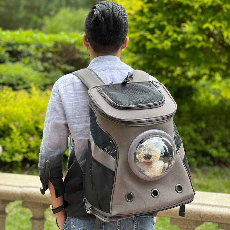 Pet Portable Medium Size Backpack Style Carrier Bag