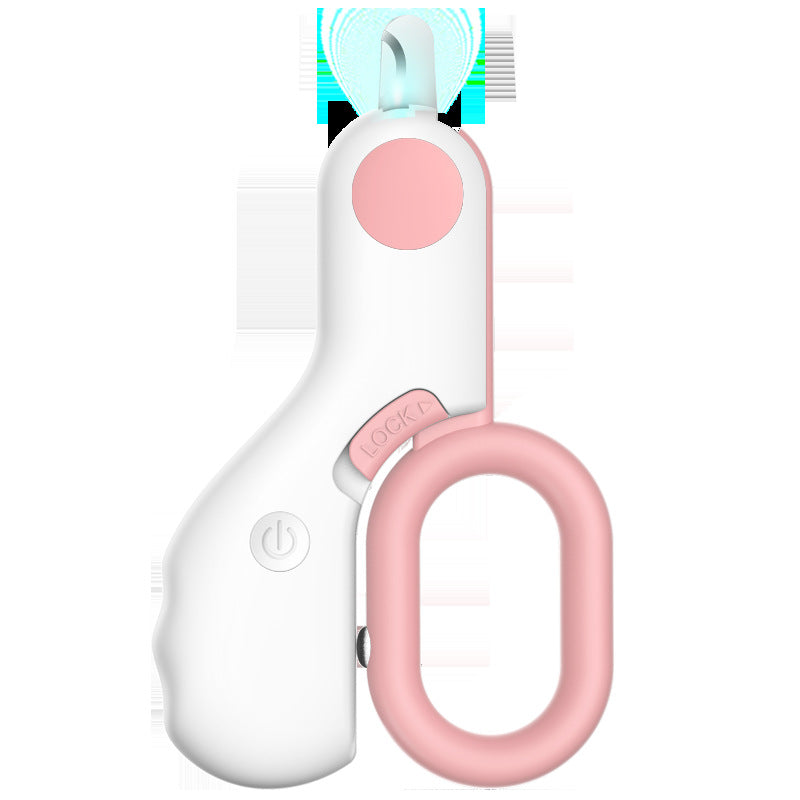 Pet LED Mini ABS Nail Trimmer Tool