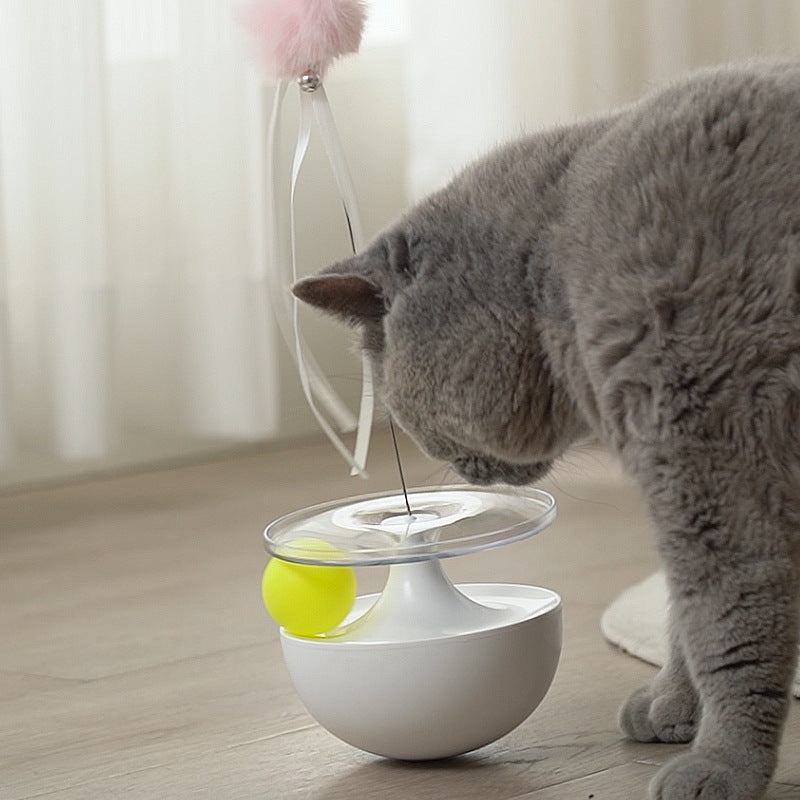 Self Righting Funny Interactive Pet Tumbler Toy