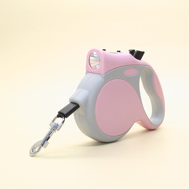 Retractable Lighted Pet Leash Rope