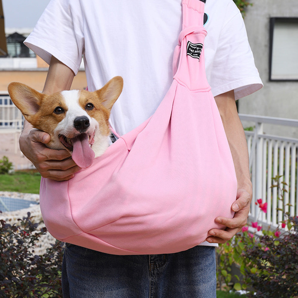 Pet Cotton Comfort Travel Carrier Shoulder Sling Bag