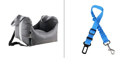 Pet Waterproof Portable Car Seat Carrier Basket Breathable Mesh