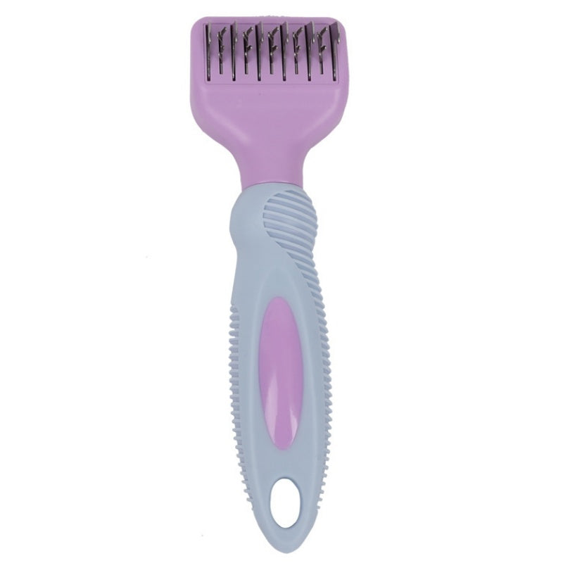 Pet Stainless Steel Grooming Knot Comb Brush Tool