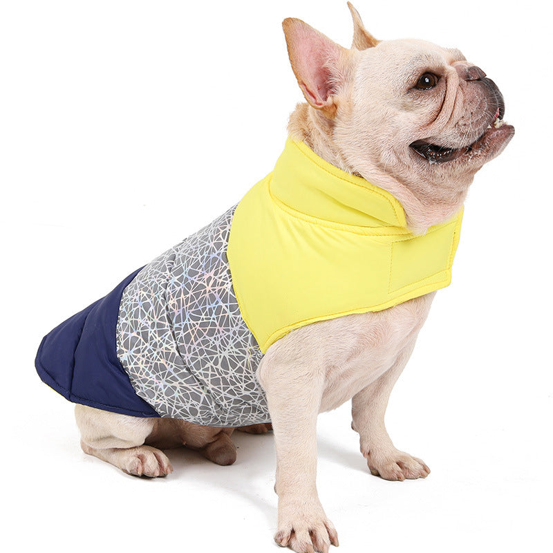 Warm Water Repellent Pet Down Jacket For Autumn Winter
