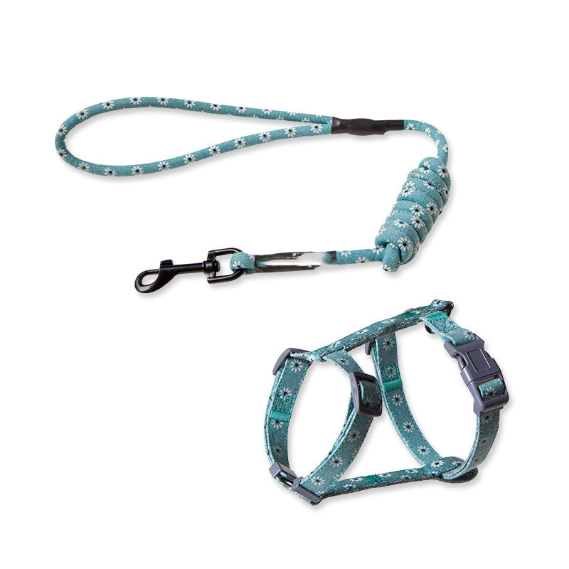 Fashion Anti Escape Pet Leash Harness