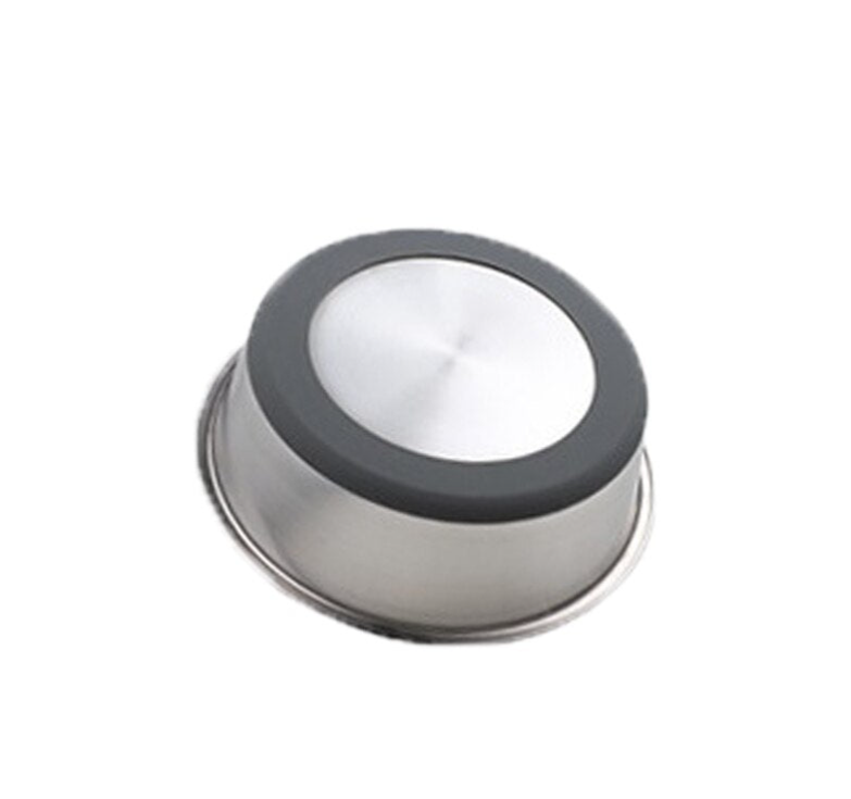 Silicone Stainless Steel Pet Feeding And Drinking Bowl