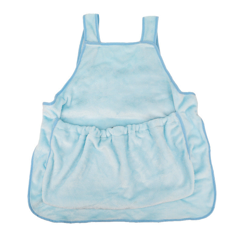 Pet Plush Hanging Chest Carrier Apron Travel Bag