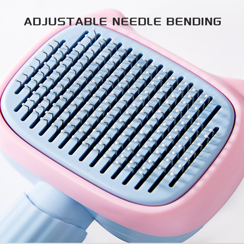 Pet Deshedding And Dematting Grooming Brush Tool