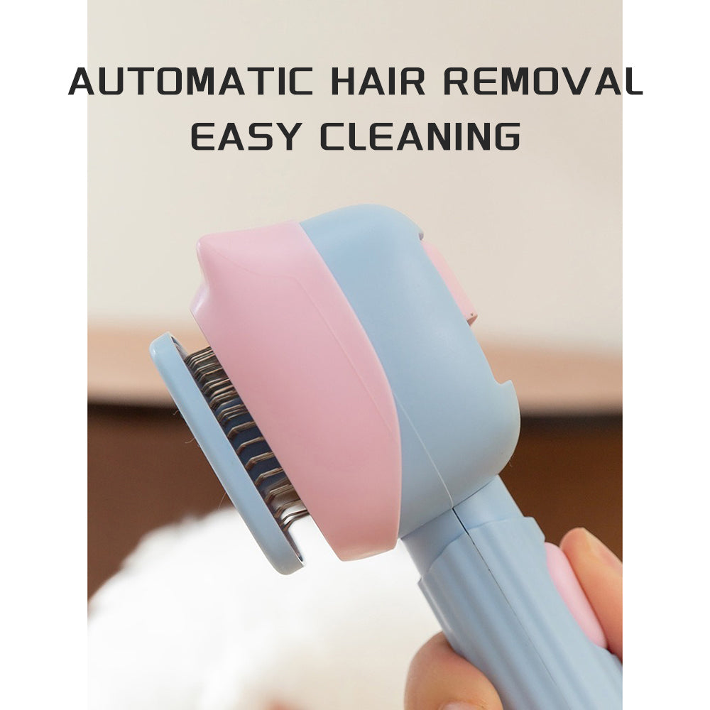 Pet Deshedding And Dematting Grooming Brush Tool