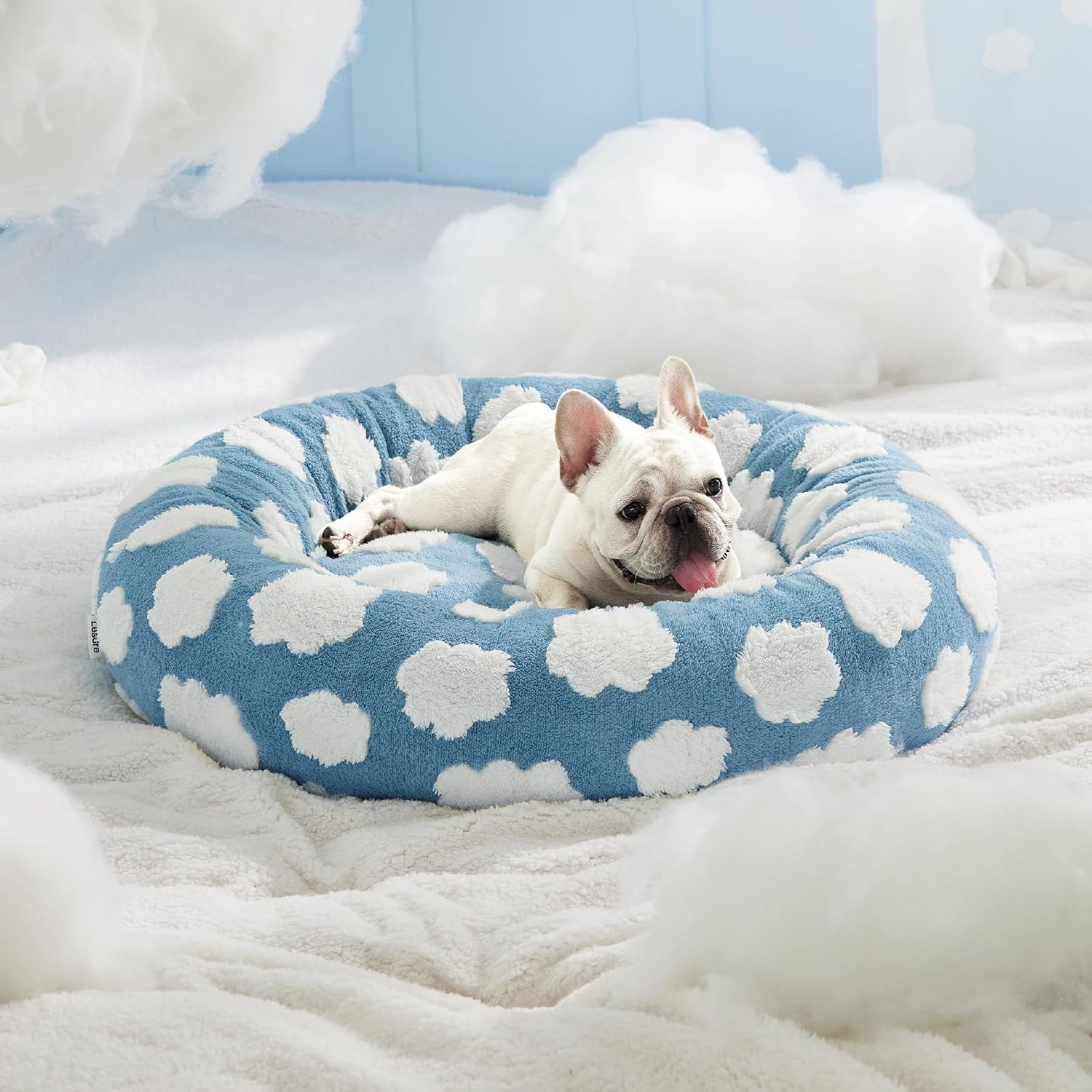Round All Season Warm Pet Bed Cushion
