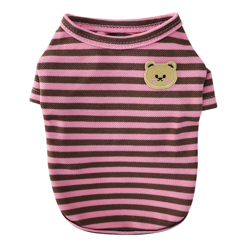 Summer Breathable Pet T Shirt Apparel