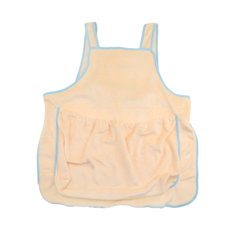 Pet Plush Hanging Chest Carrier Apron Travel Bag