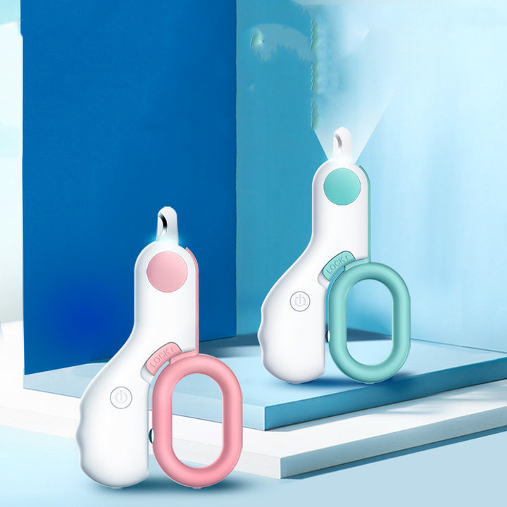 Pet LED Mini ABS Nail Trimmer Tool