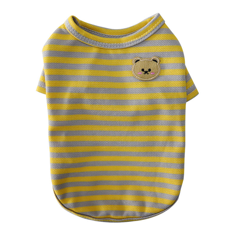 Summer Breathable Pet T Shirt Apparel