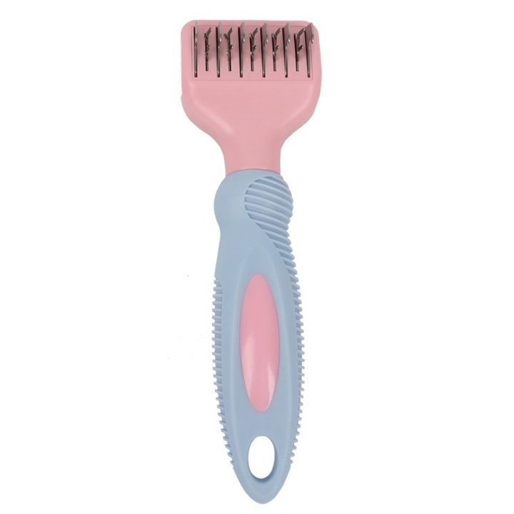 Pet Stainless Steel Grooming Knot Comb Brush Tool