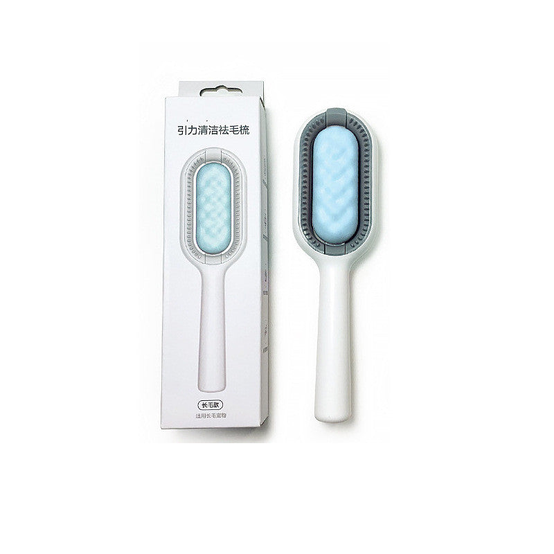 Pet Dematting Grooming Comb Brush With Cleaning Tank