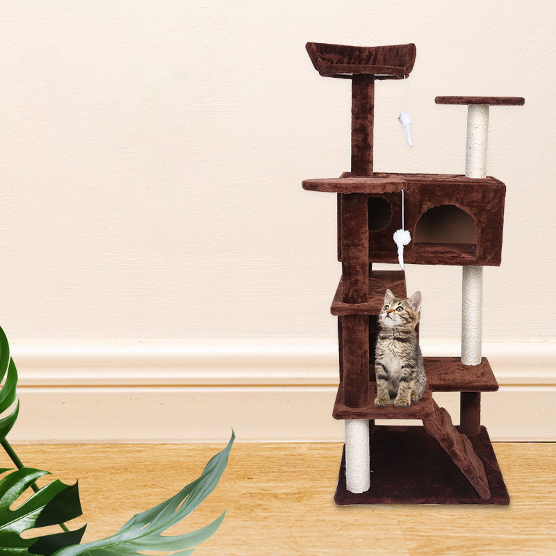 Luxury Villa Pet Climbing Frame Interactive Toy